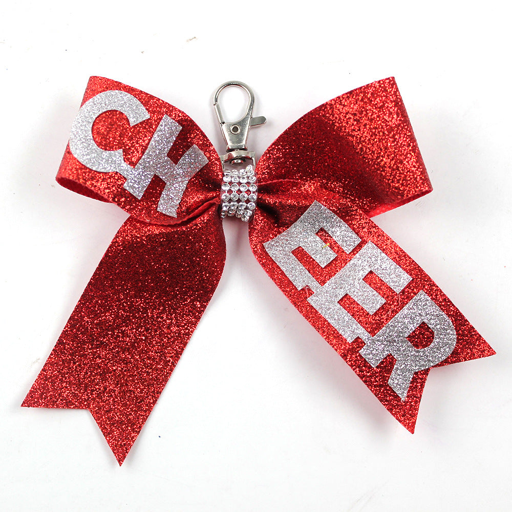 Wholesale 5pcs Cheerleading Shiny Fashion Accessories Keychains